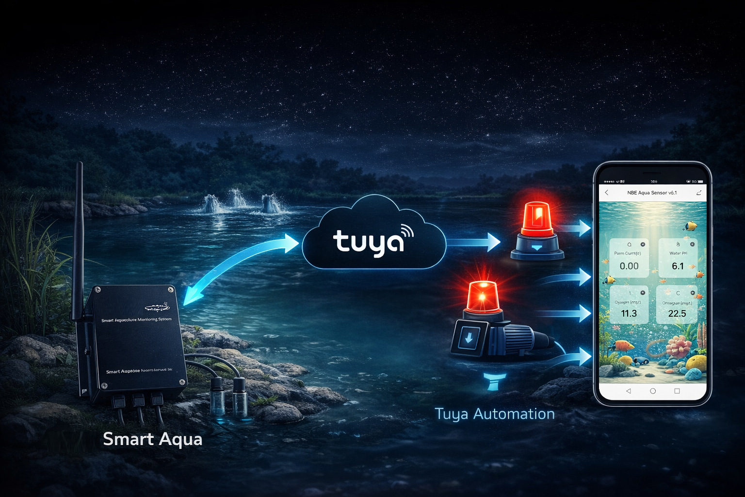 Smart Aqua monitoring overview