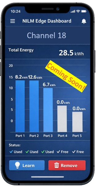 Edge NILM mobile application preview